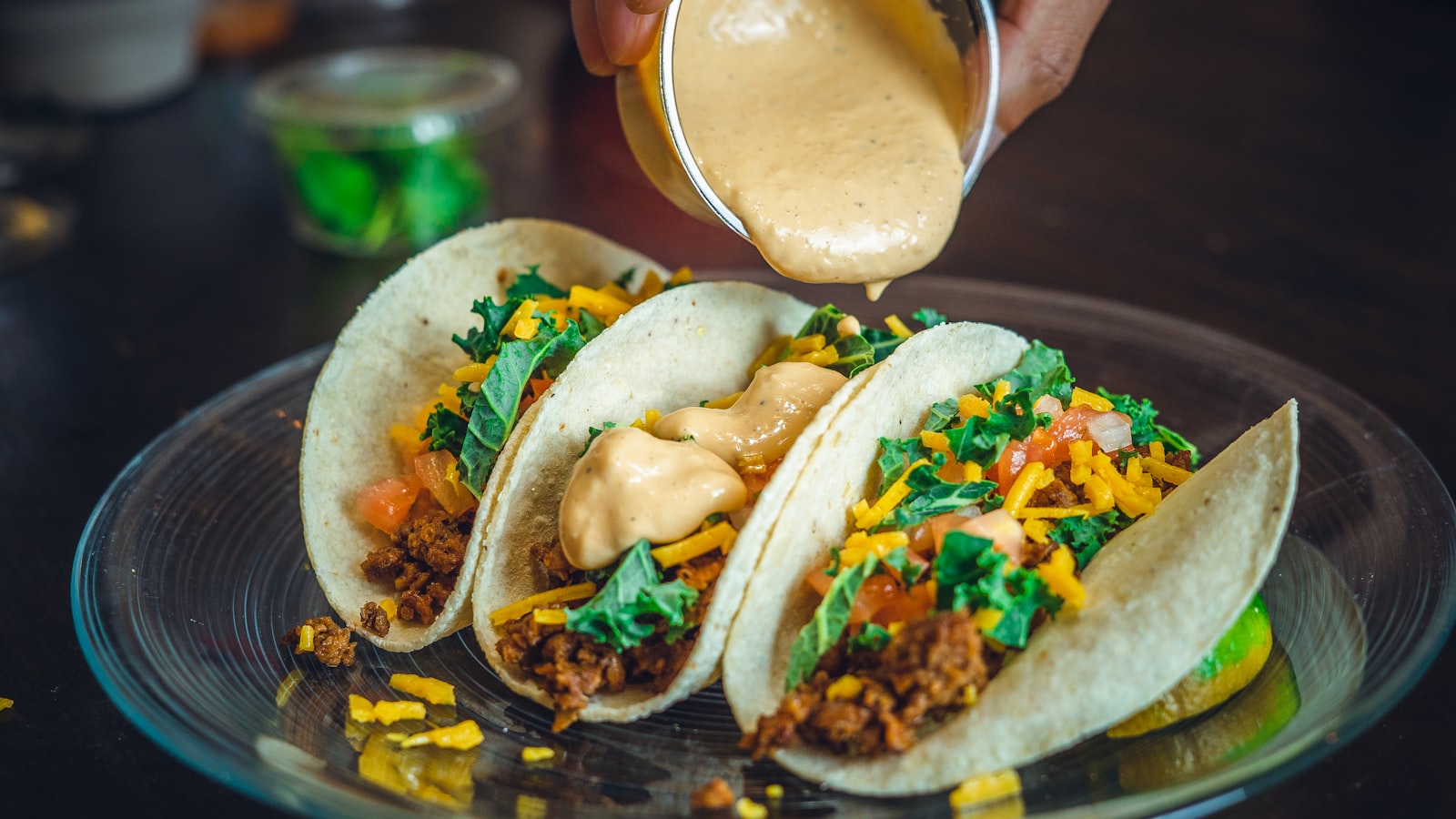 Street tacos on the pass